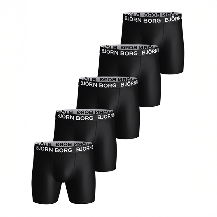 Sports Microfiber Boxer 5p, Multipack