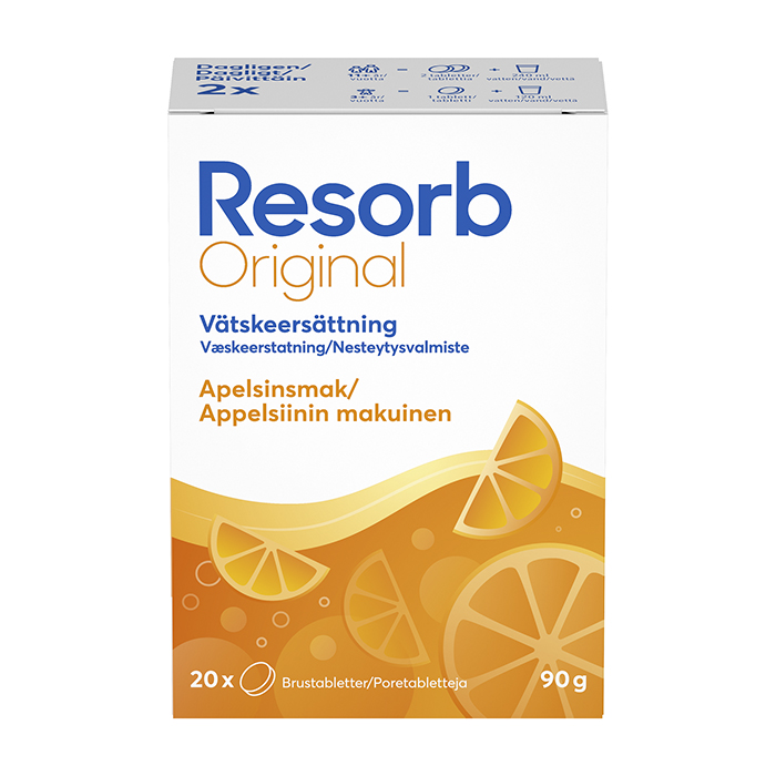 Resorb® Original Appelsinsmak 20 stk