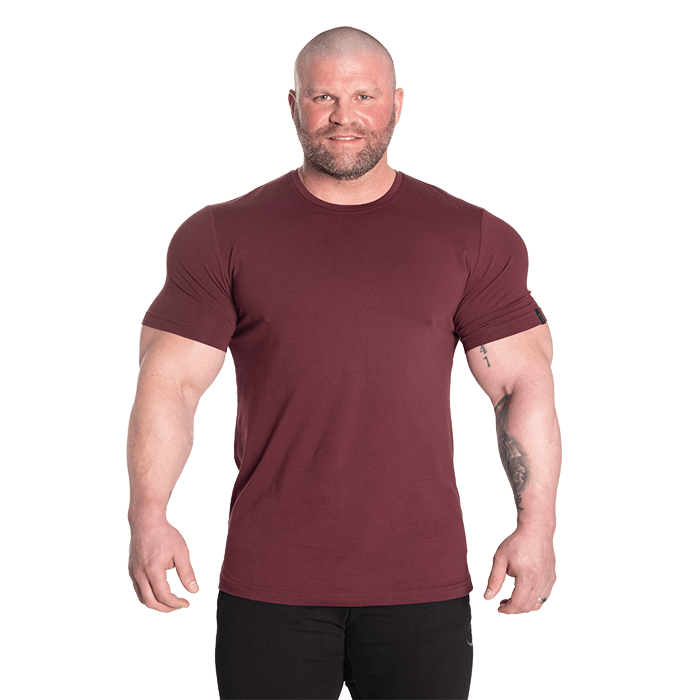 Classic Tapered Tee, Maroon