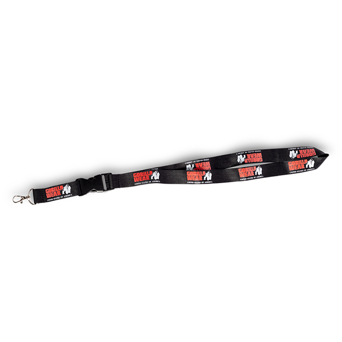 Eloy Lanyard, Black/Red