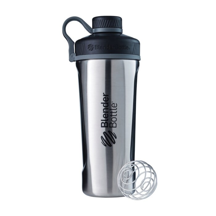 BlenderBottle Radian Insulated Stainless Steel, 770ml, Natural/Black