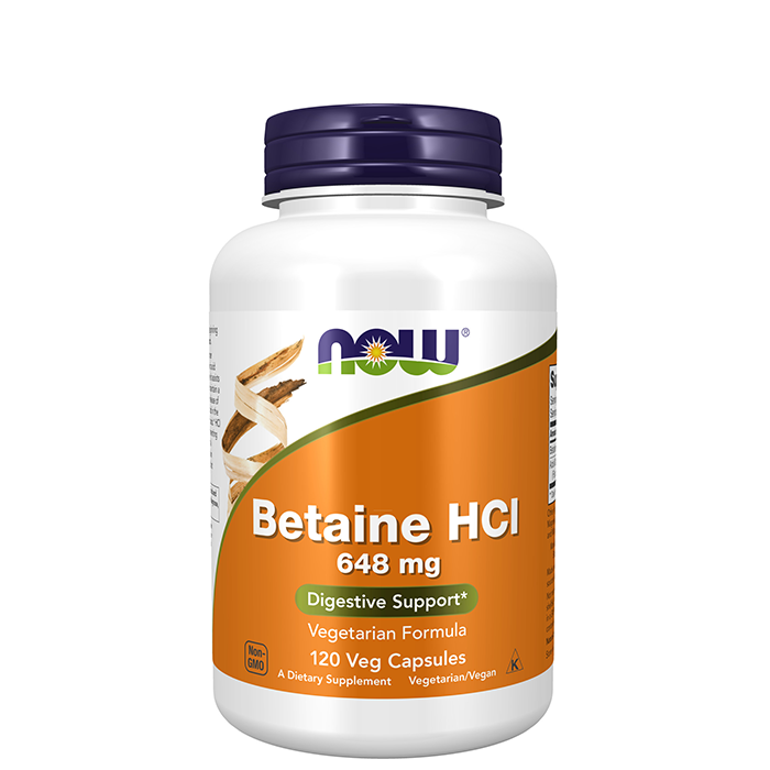 Betaine HCL 120 kapsler
