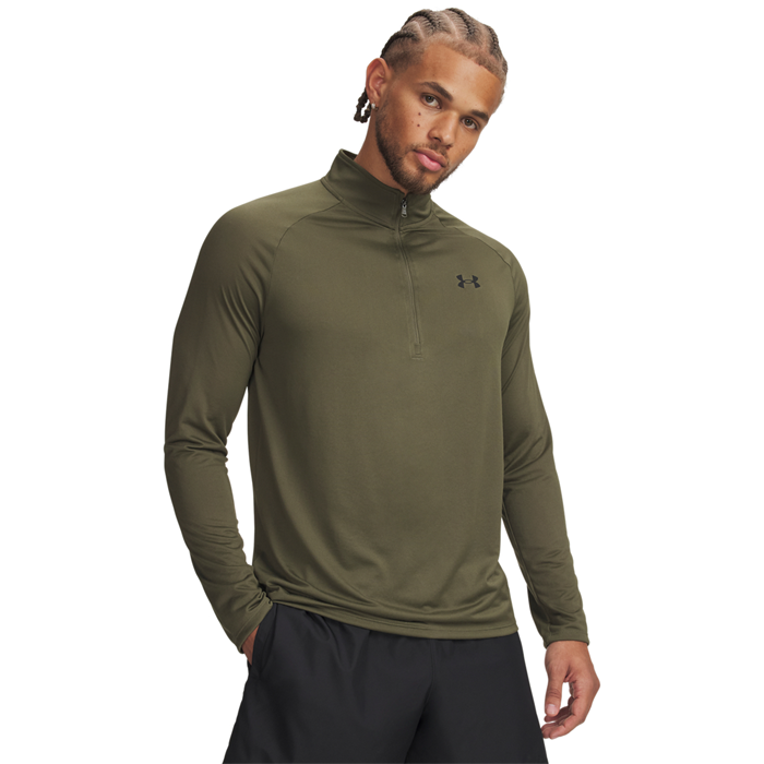 UA Tech 2.0 1/2 Zip, Marine OD Green