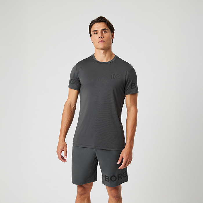 Borg T-shirt Grå