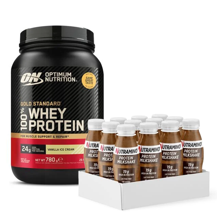 Optimum Nutrition 100% Whey Gold Standard + Protein Shake