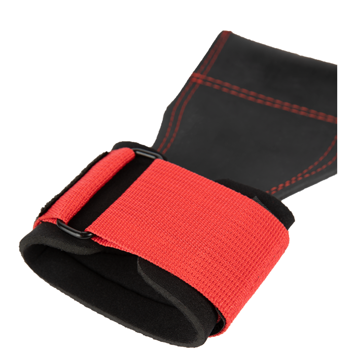 Lifting Straps Svart/R&oslash;d