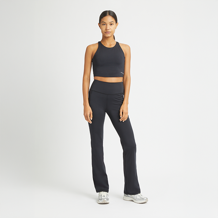 Women's Flattering High Waist Pants XL, Black