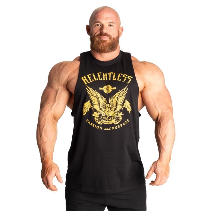 Relentless Cut Out T‑Skjorte Svart Gul