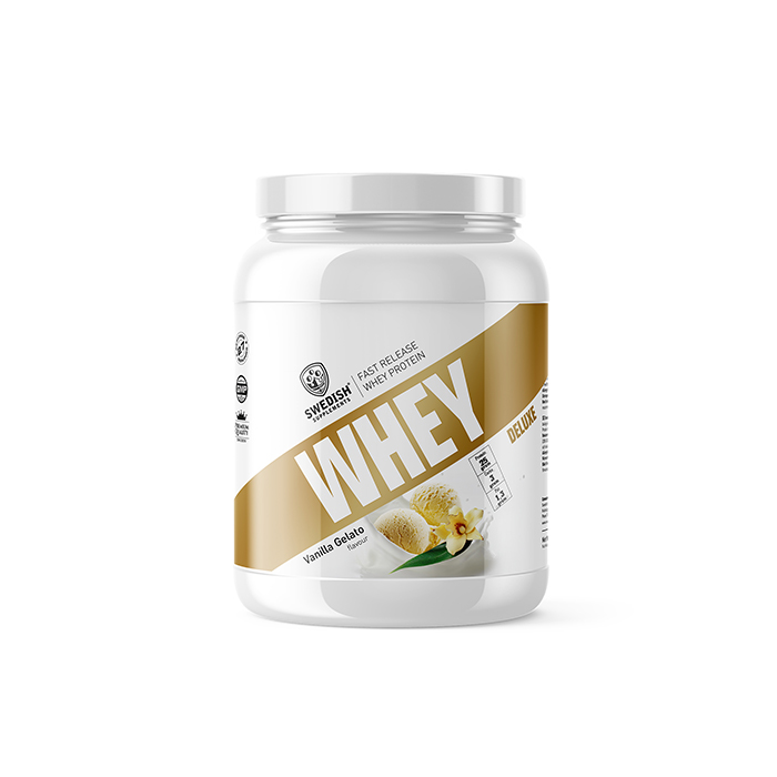Whey Deluxe Myseprotein 900 g vanilla_gelato