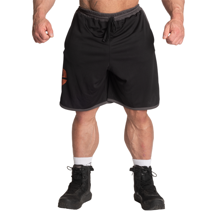 Gasp Mesh Shorts Svart Gr&aring;