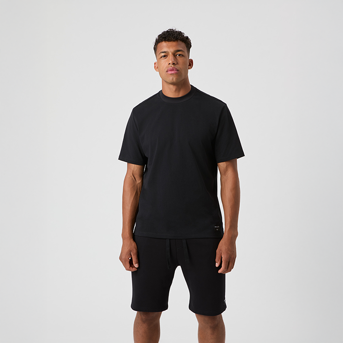 Centre High Neck T‑skjorte Svart