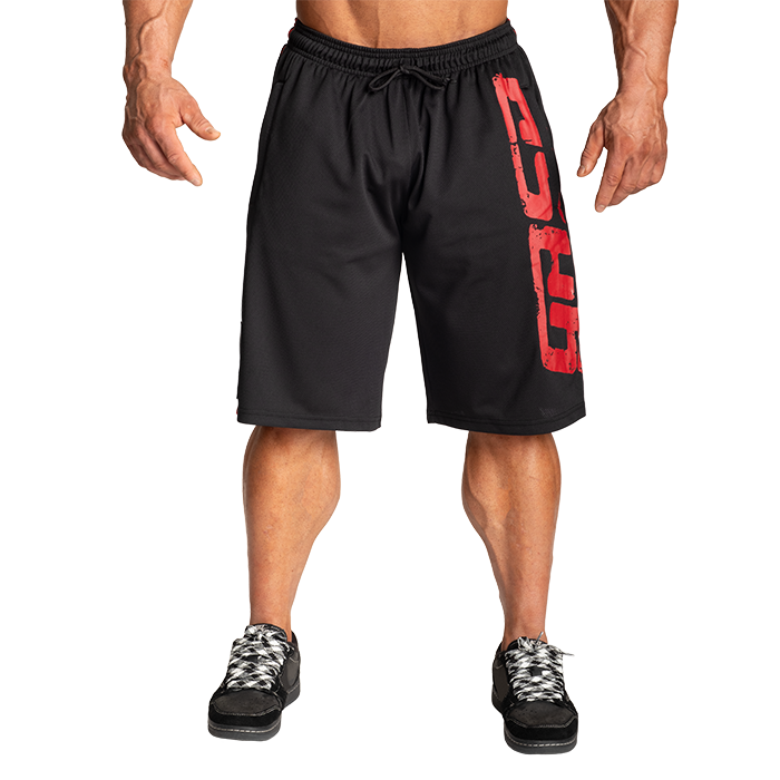 Pro Mesh Shorts, Black/Red