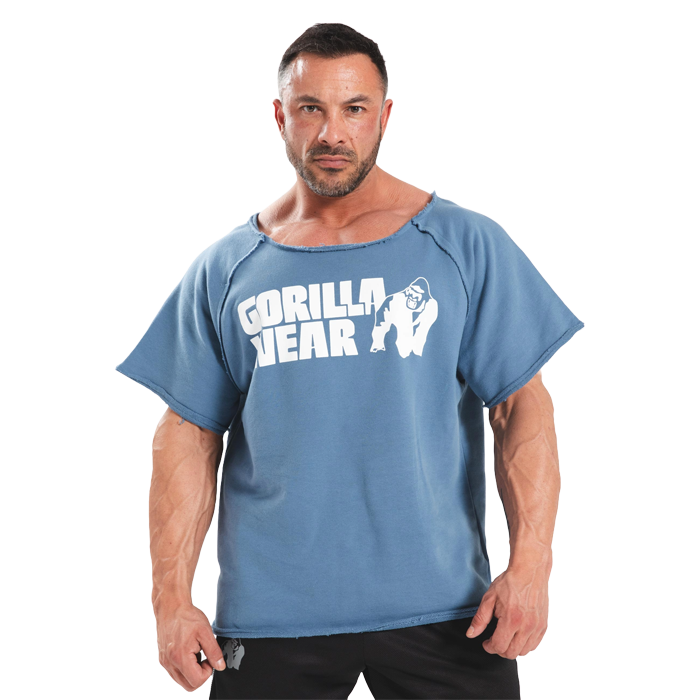 Classic Workout Top, Coronet Blue