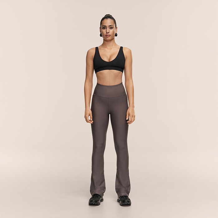 Flare Treningsbukse Mørkegrå