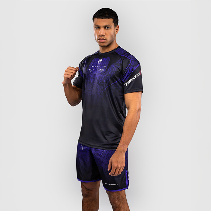 Venum x TEKKEN 8 Dry-Tech T-skjorte Kazuya Svart Lilla