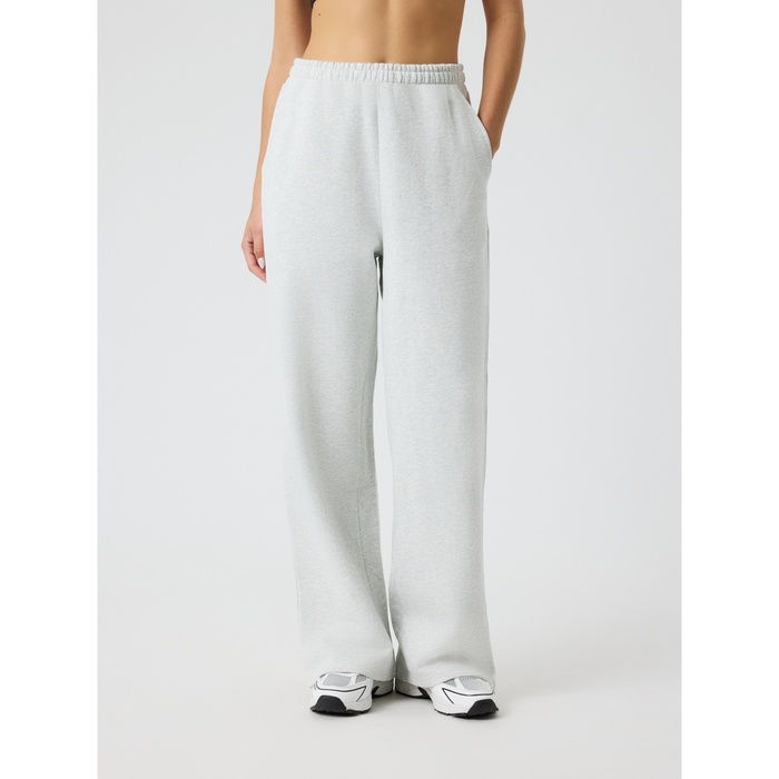 Studio Oversized Rett Joggebukse Grå
