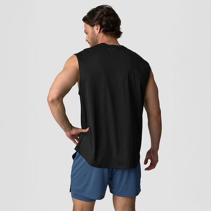Stride Sleeveless T-skjorte Svart