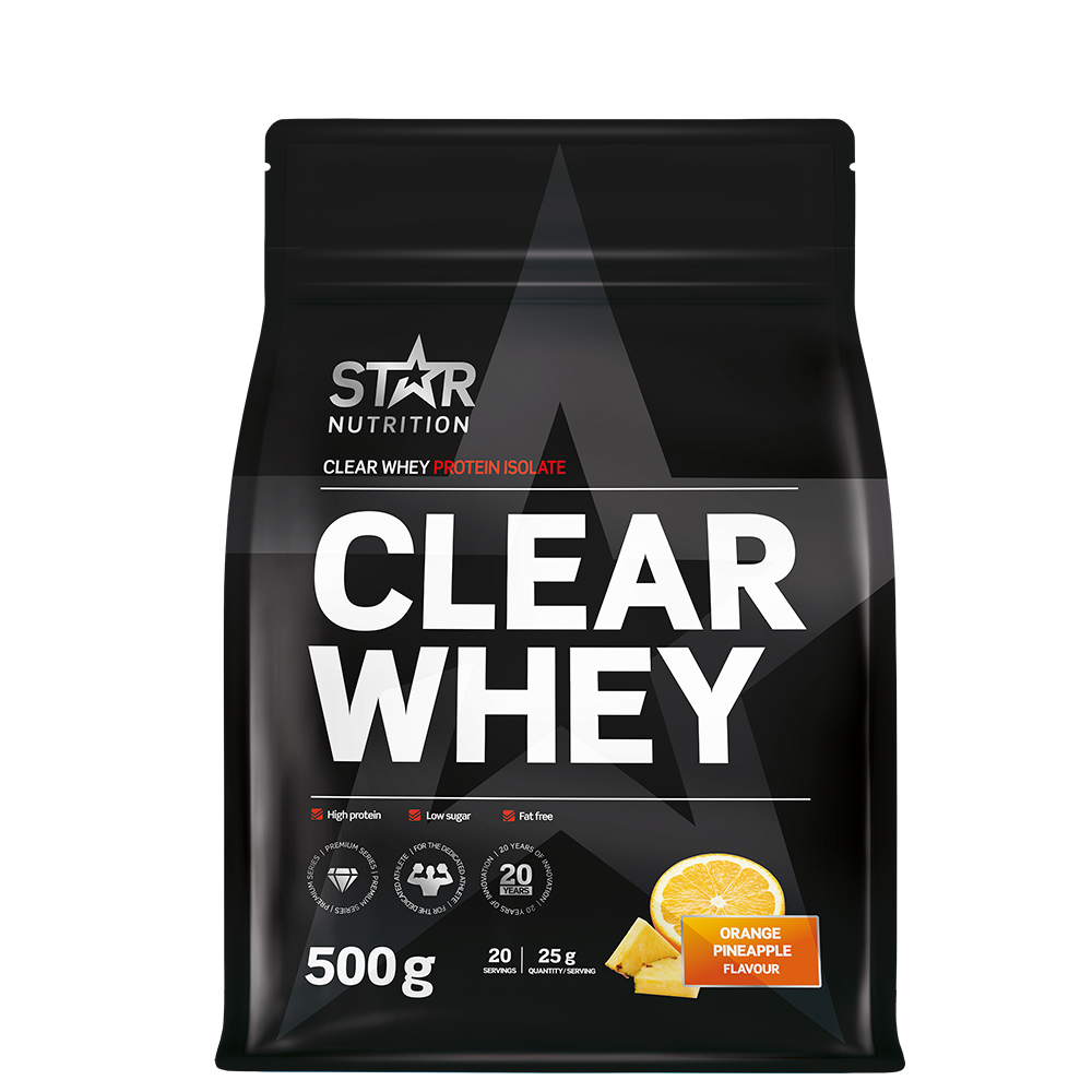 Clear Whey Myseprotein 500 g orange_pineapple