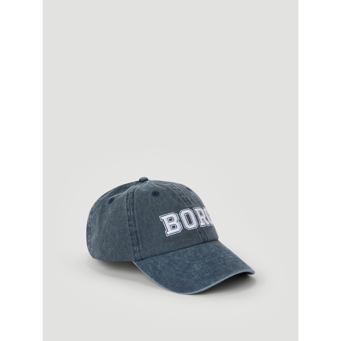 Borg Washed Bold Logo Caps Mørkeblå