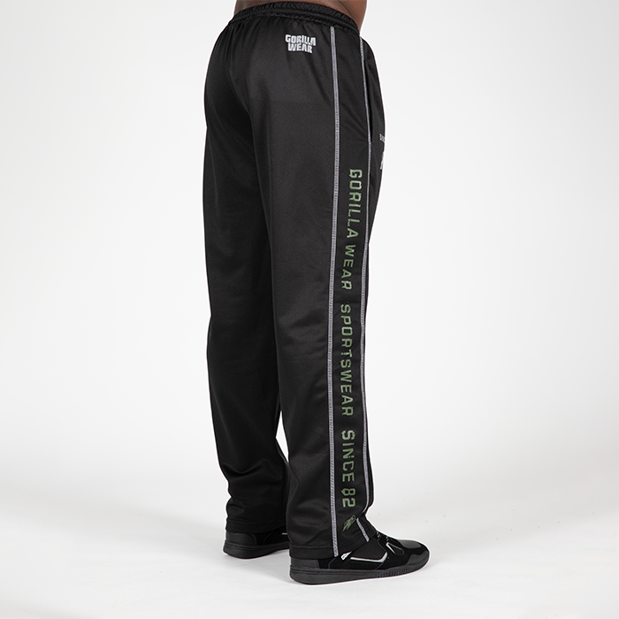 Functional Mesh Pants, Black/Green