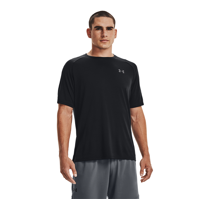 UA Tech 2.0 SS Tee, Black