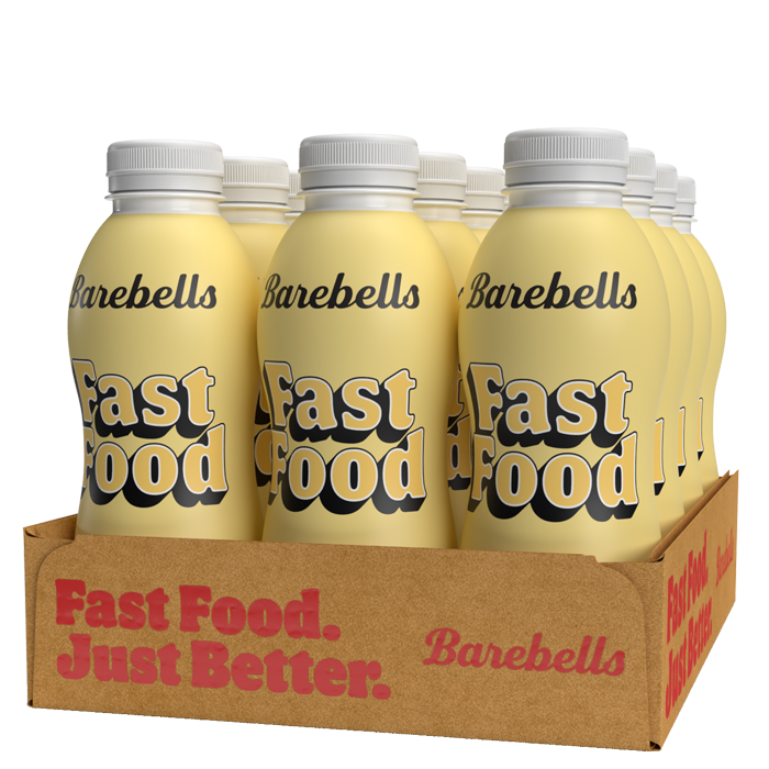 12 x Barebells Fast Food Måltidserstatning 500 ml