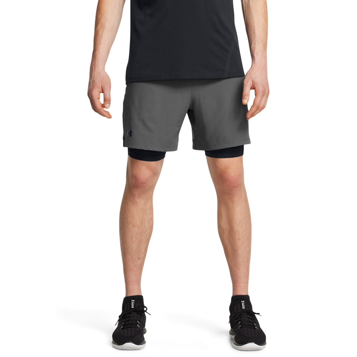Under Armour Vanish Woven 2In1 Shorts, treningsshorts, herre Castlerock