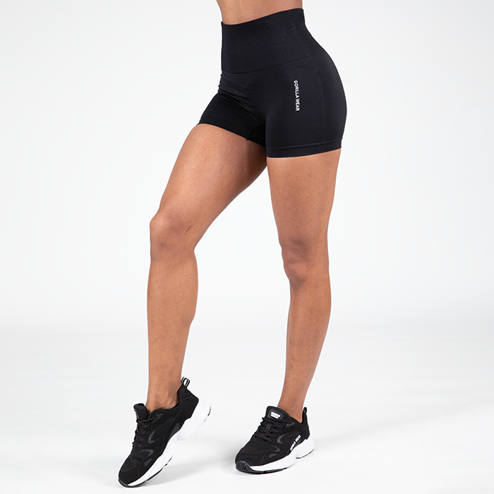 Bilde av Quincy Seamless Shorts, Black