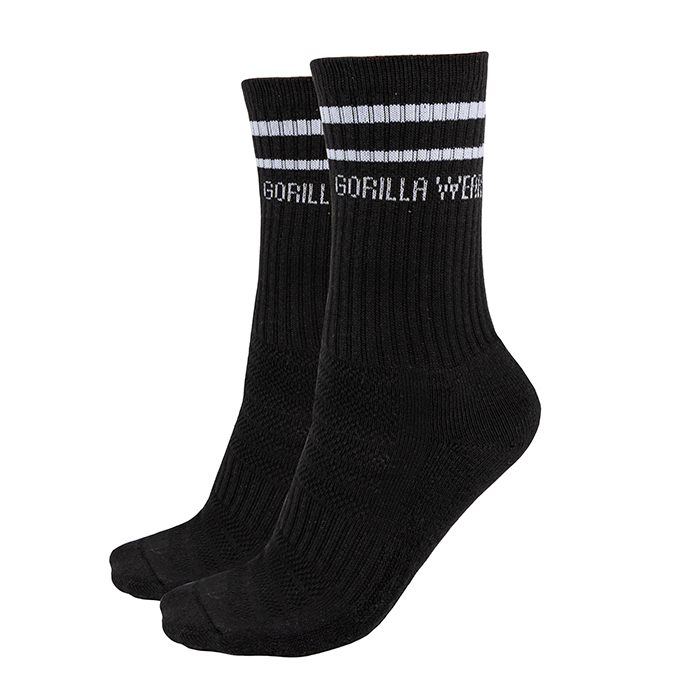 Bilde av Crew Socks 2-pack, Black