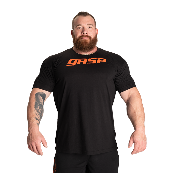 Legacy Gym T-skjorte Svart Orange