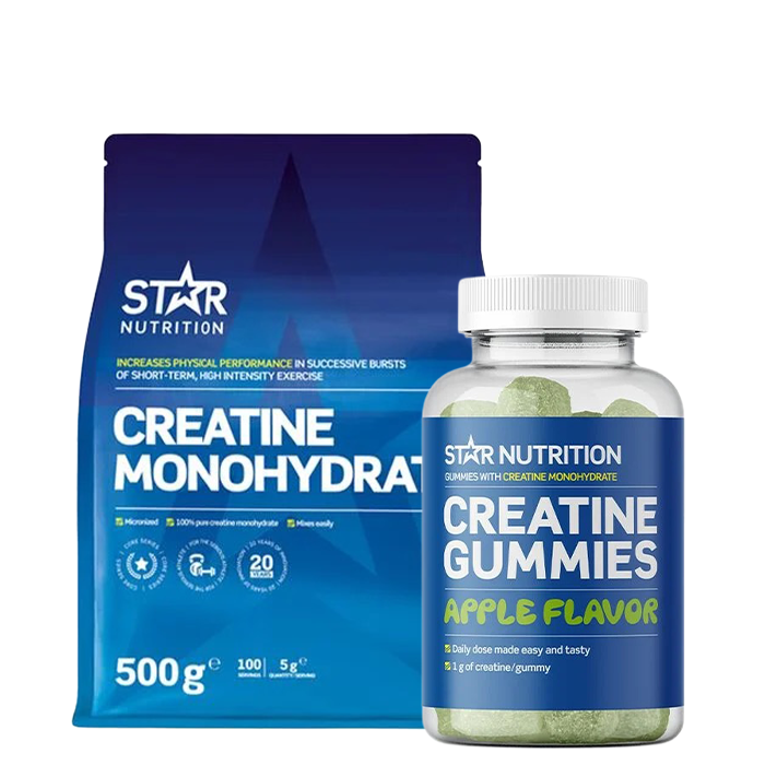 Star Nutrition Creatine Monohydrate + Creatine Gummies
