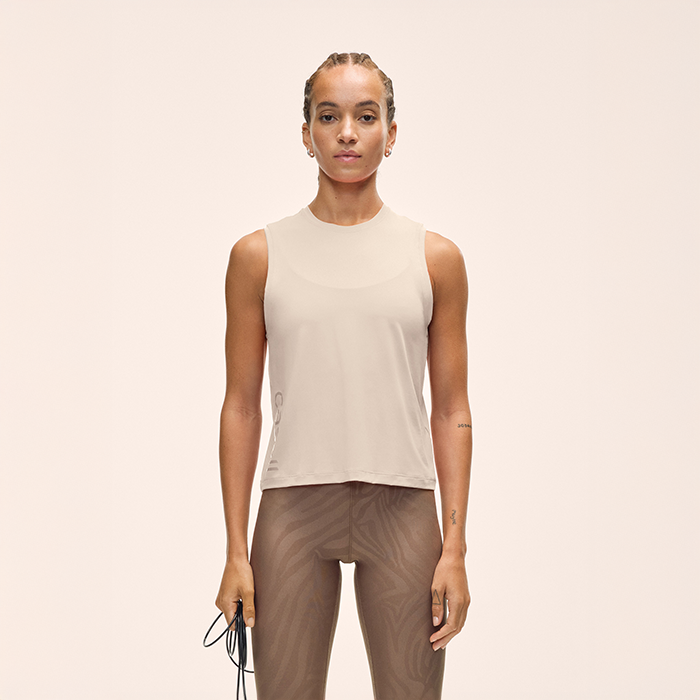 Graphic Singlet Hvit