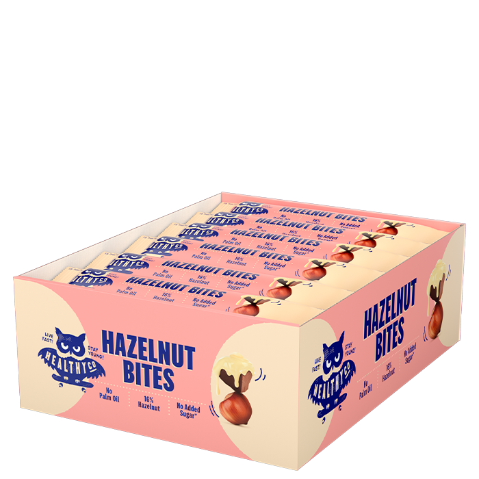 18 x Hasselnøttbiter 21 g
