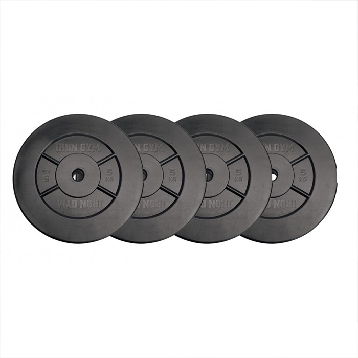 Iron Gym Vektskiver Pakke 4 x 5 kg