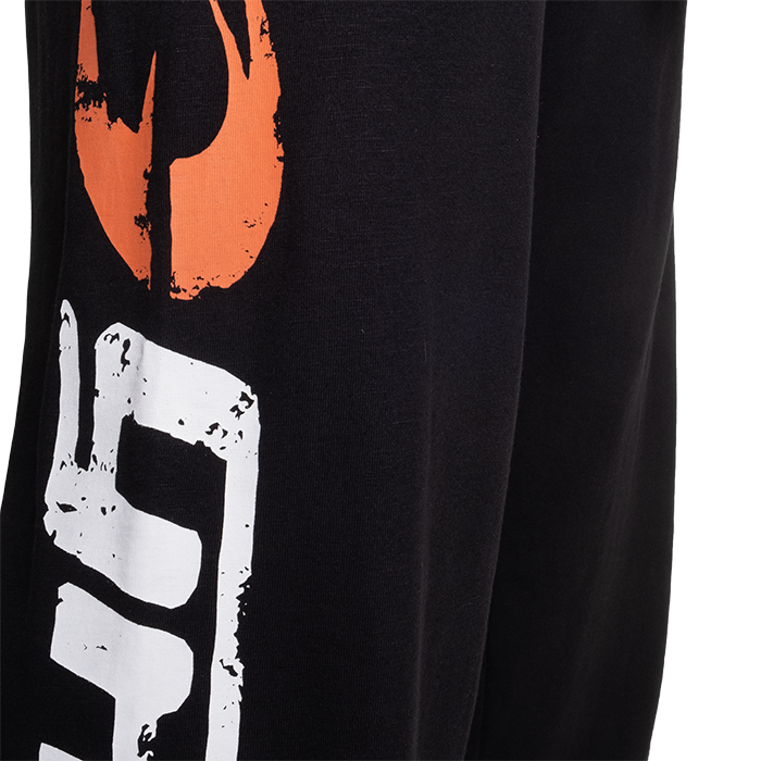 Gasp Sweatpants, Black/White