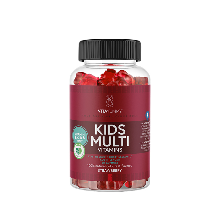 VitaYummy Kids Multivitamins Strawberry 60pcs