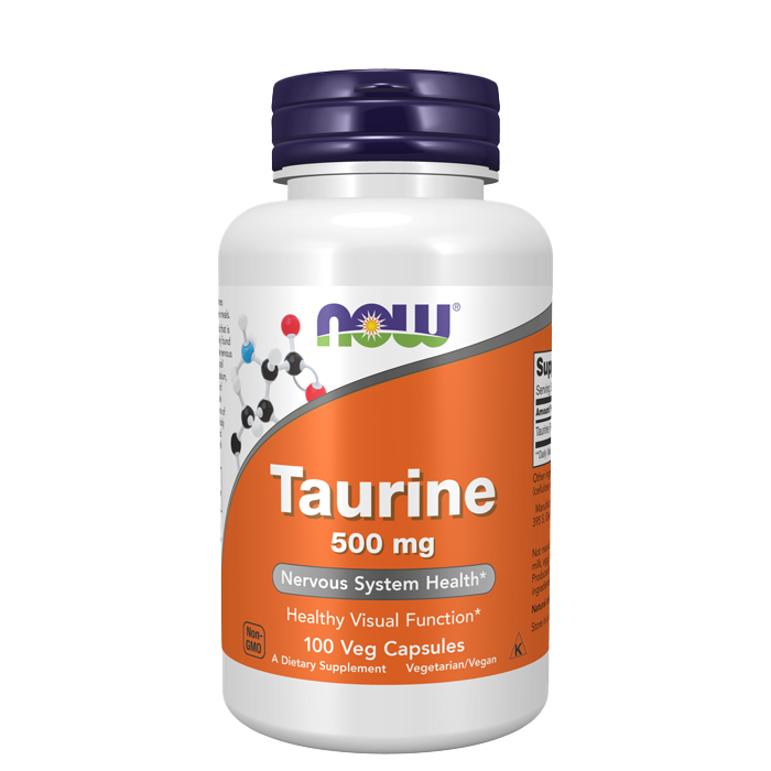 Taurin 500 mg 100 kapsler