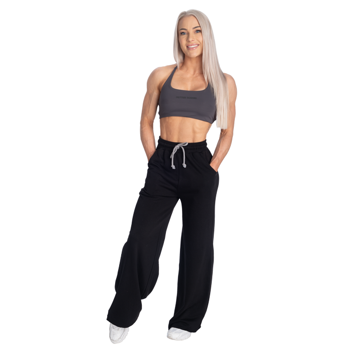 Wide Sweatpants Svart