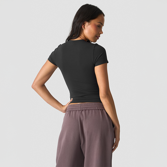 Essence Seamless T-skjorte Svart