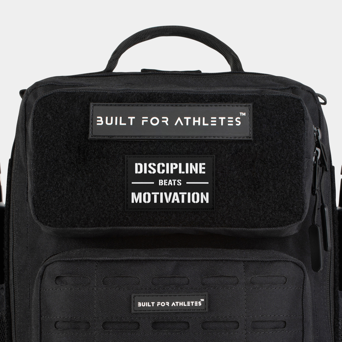 Built for Athletes Discipline Beats Motivation BBYT Patch