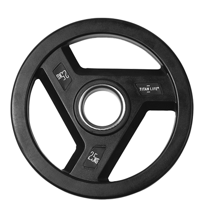 Vektskive Gummi 50 mm 1,25&ndash;25 kg