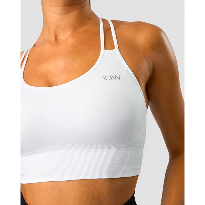 Define Seamless Sports Bra Hvit