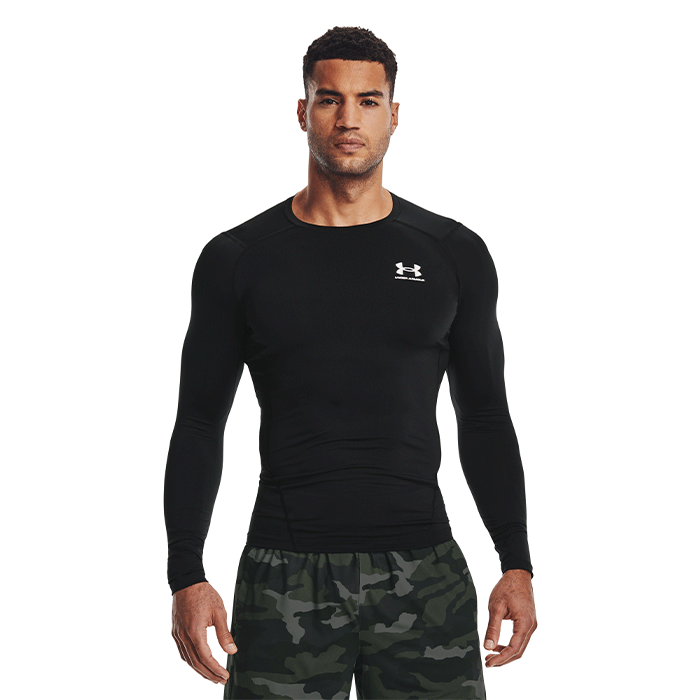 Bilde av Ua Hg Armour Comp Ls, Black