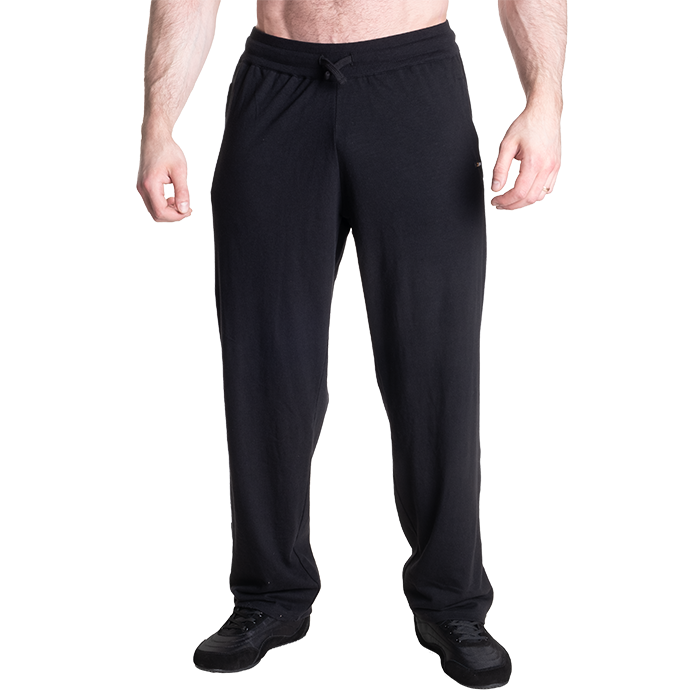 Gasp Sweatpants, Black/White