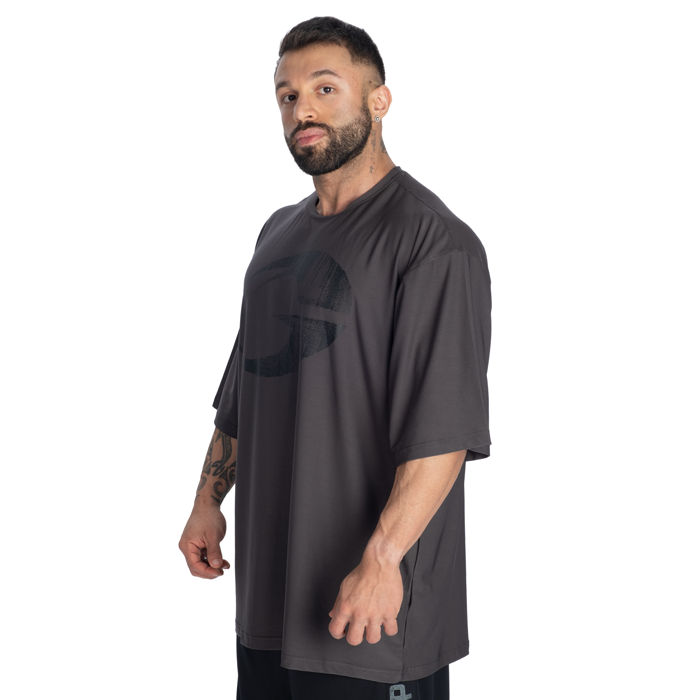Mesh Iron T-skjorte Gr&aring;