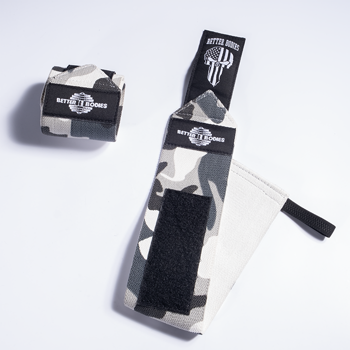 Wrist Wraps 18 inch, Gr&aring; Camoprint
