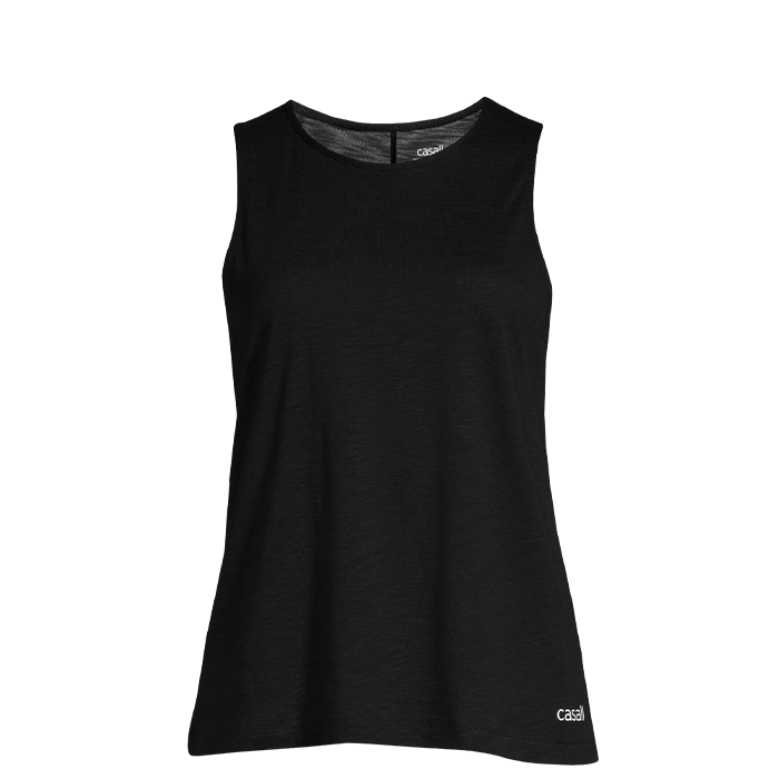 Soft Texture Tank, Black