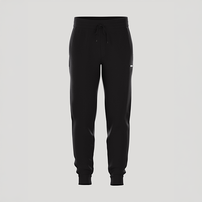 Essential Tapered Sweatpants Svart