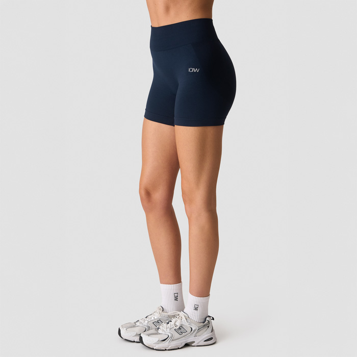 Smooth Seamless Shorts Mørkeblå