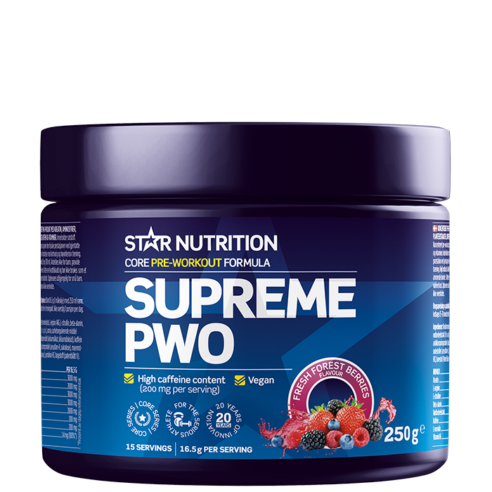 Star Nutrition Supreme PWO Fresh Forest Berry 250g